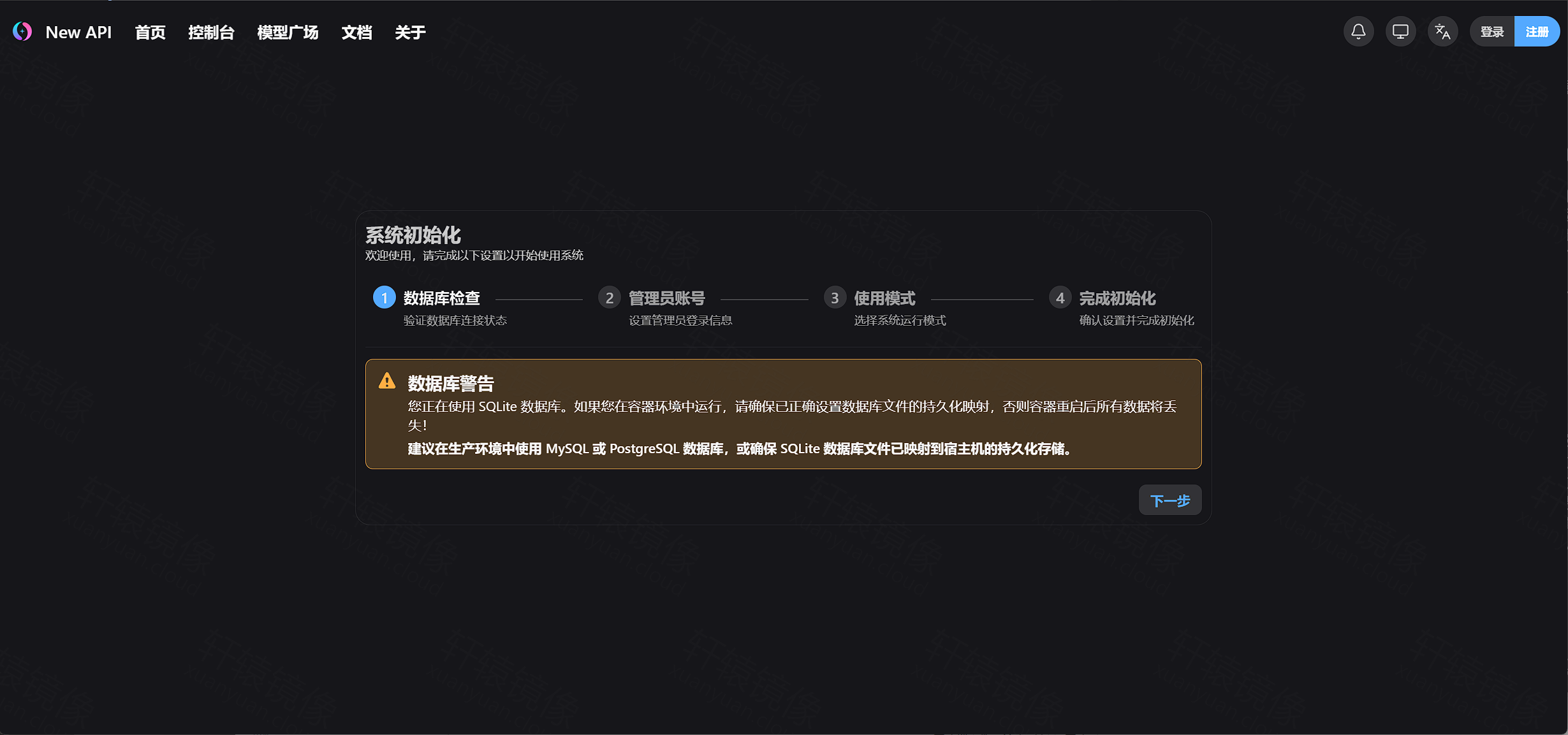点击放大 new-api 设置